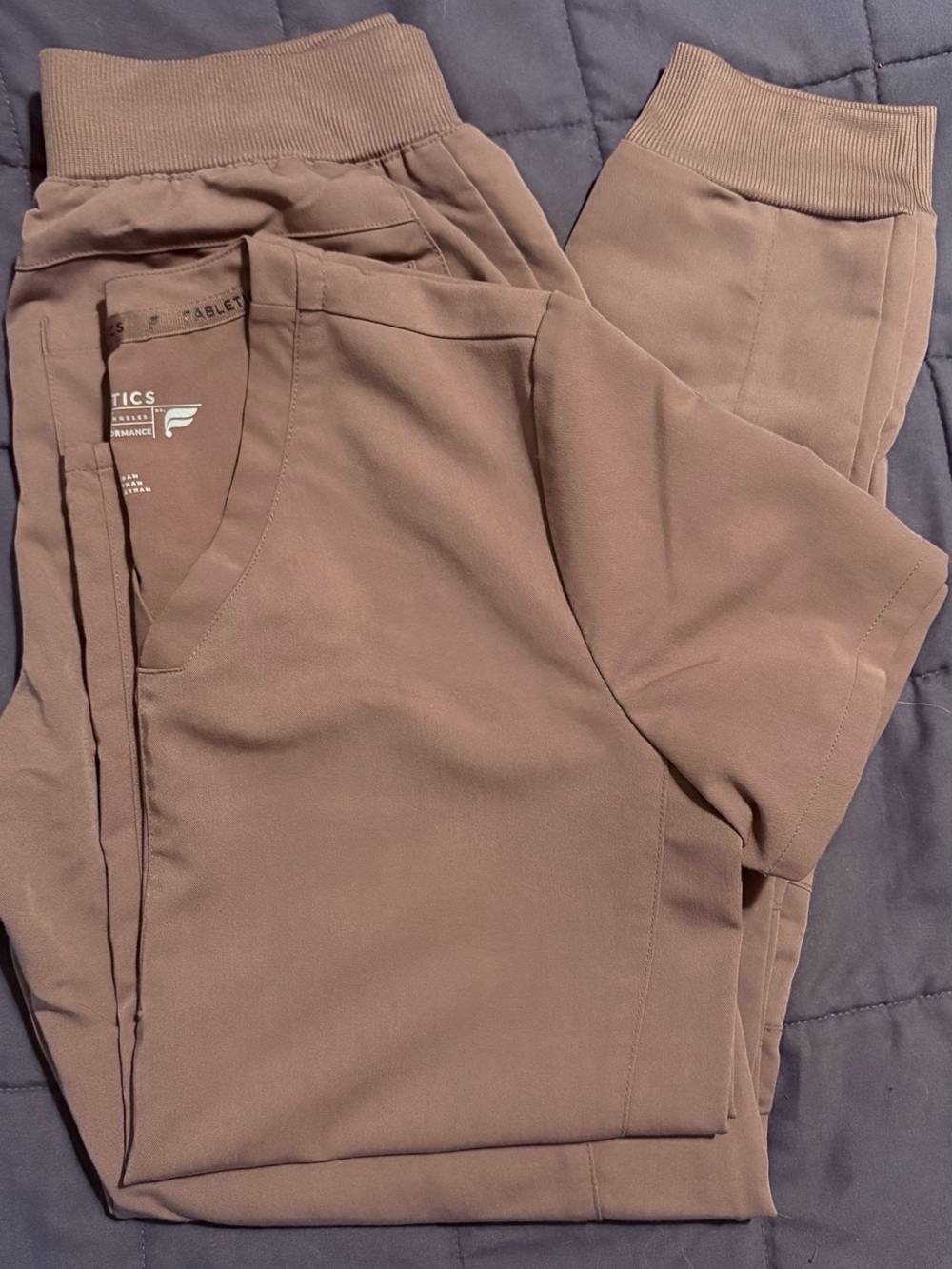 Fabletics Tan Scrub Set XSP